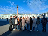 Школьники Светлого побывали в Санкт-Петербурге