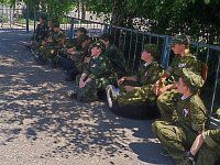 Курсанты военно-спортивно лагеря узнали много интересных фактов о России