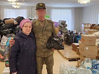Нашим защитникам "за ленточку" отправили очередную партию гуманитарного груза