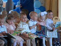 Видеорепортаж: Кукла Катя и Мишка в гостях у ребят