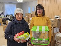 Жители Светлого продолжают оказывать помощь землякам на передовой