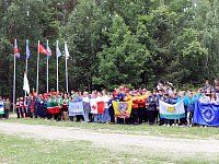 Светловская команда представляет регион на межрегиональных соревнованиях «Школа безопасности» в составе сборной области
