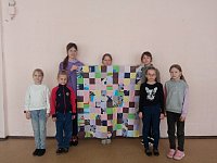 Педагоги и воспитанники Дома детского творчества приняли участие в акции "Одеяло Доброты" 