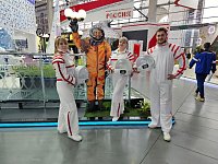 На саратовском стенде на ВДНХ проходит праздничная программа ко Дню космонавтики