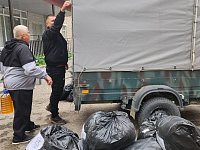 Светловцы отправили гуманитарную помощь в полевой прифронтовой госпиталь