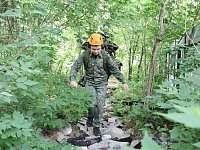 Сильнейшие вышли на «Тропу героя»