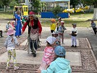 В детском саду «Светлячок» прошёл летний праздник