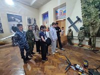Школьникам рассказали об истории 229 авиационной истребительной дивизии