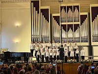 Сводный хор Детской школы искусств выступил в Саратовской государственной консерватории