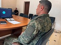 Саратовский снайпер прошел собеседование в программе «Наши герои»