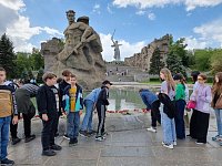 На Главной высоте России светловские школьники почтили память погибших в Великой Отечественной войне 