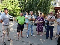 Жители улицы Ленинской обсудили предстоящий ремонт дворовых территорий