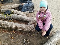 Юнармейцы изучили технику разведения костра