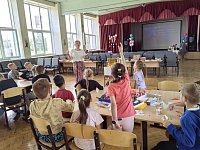 Школьники отправились в путешествие по сказкам Пушкина
