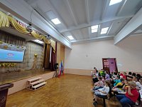 Воспитанники школьного летнего лагеря повторили правила безопасности