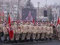 Саратовцы приняли участие в окружном Параде Памяти