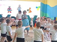 В детском саду прошёл праздник, посвященный международному Дню здоровья