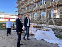В школе посёлка продолжаются ремонтные работы