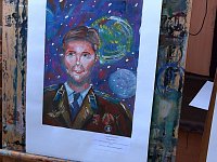 В Детской школе искусств работает выставка рисунка «Космос и Я» 
