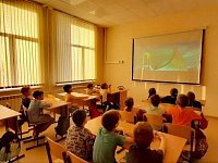 В Детской школе искусств прошёл показ познавательного мультфильма "День космонавтики!"  