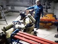 Сотрудники МЧС делились опытом с юными пожарными-спасателями 