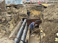 Сергей Баталов проверил ход работ по капитальному ремонту сетей горячего водоснабжения